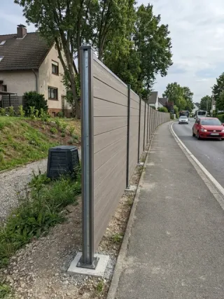 Lärmschutzzaun in Celle - fachgerechte Ausführung vor Ort