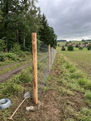 Wildzaun in Celle - fachgerechte Ausführung vor Ort